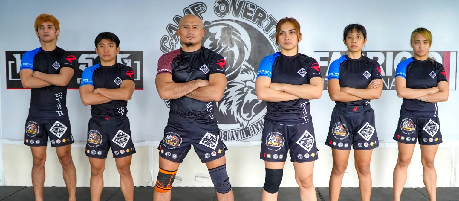 Combat sports team wearing custom RashguardsPH rash guards